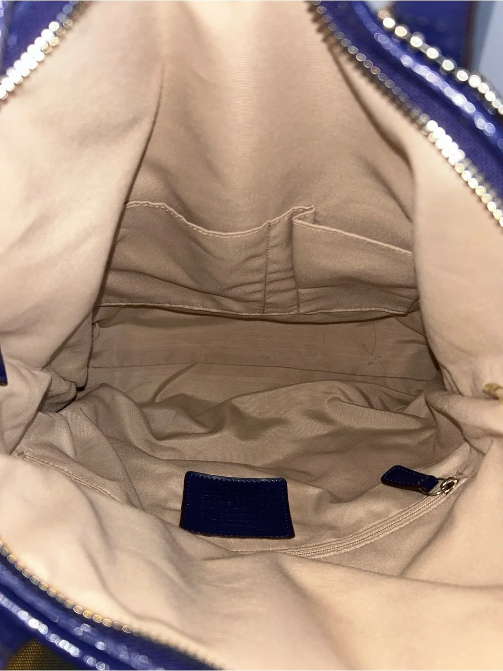 Like new Coach Signature Ikat Foldover Tote